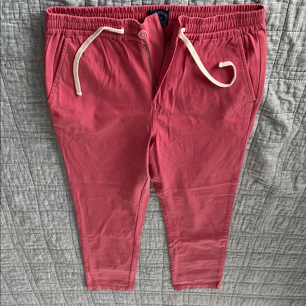 J. Crew Pink Sweatpants with Elastic Waistband